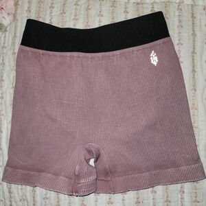 FP Movement by Free People Mauve and Black Women Shorts